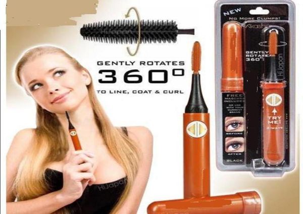 Suavemente 360 rotativa cílios modelador rolo varinha escova rotação lash linha casaco onda cílios rotação brush5286292