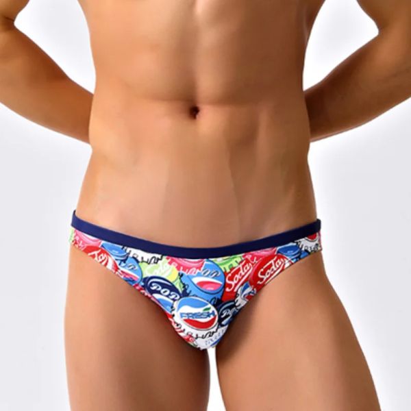 Roupa de banho masculina, roupa de banho super baixa cintura, cuecas de banho para homens, roupa de banho sexy, tamanho pequeno, roupa de banho para homens jovens, roupa de praia