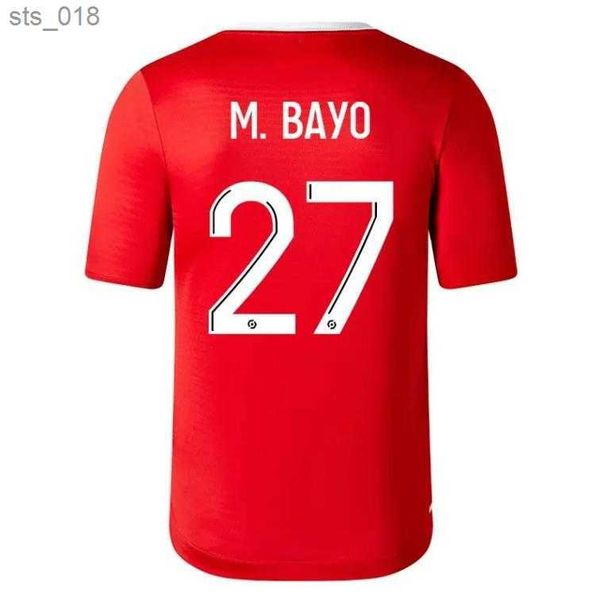 Camisas de futebol Losc Lille 23 24 14 Umtiti 8 Angel Cabella J David Yazici Ounas Camisa de futebol 2023 2024 Away Terceiro 3º Maillot Men KidsH240308