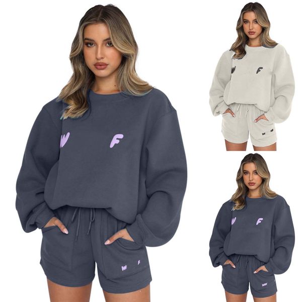 White Fox Hoodie Damen Trainingsanzug Damen Herren Mode Zweiteiliges Set Hochwertige Sommer Damen Designer Kleidung Hoodies Print Trainingsanzüge Pullover Set Sportliche Hosen