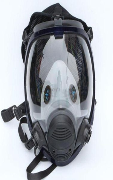 Kit respirador de peça facial máscara de gás facial completa para pintura em spray pesticida proteção contra incêndio 12812748