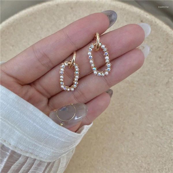 Ohrstecker für Damen, modischer Super-Sparkle-Zirkon-Winter-Schmuck im Großhandel