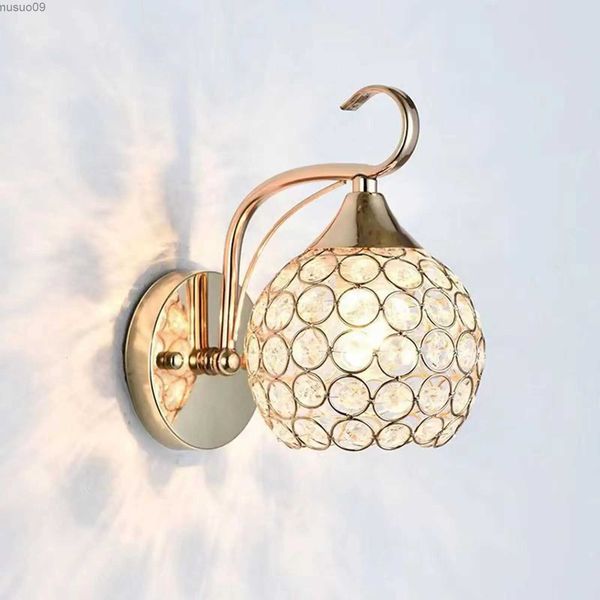 Lâmpada de parede moderna lâmpada de parede ornamento e27 base luminária metal cabeceira luzes