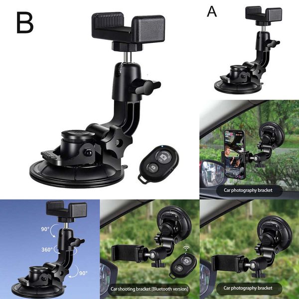 Novo copo de montagem 360 rotação universal painel sucção adsorção vácuo ajustável suporte do telefone móvel do carro