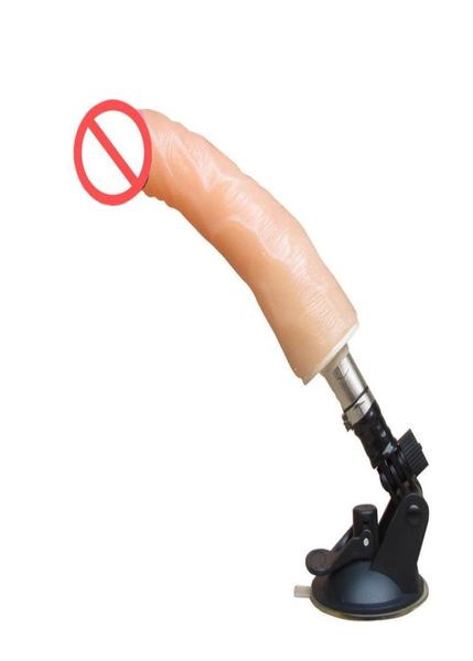 Super macio mais recente máquina de sexo vibrador acessório feminino masturbação sexo metralhadora acessórios realista pênis grande brinquedos sexuais2612185