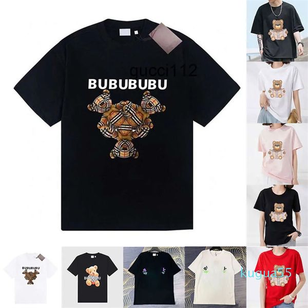 Herren-Designer-T-Shirt, Sommer-Luxus-T-Shirt, T-Shirt, Hip-Hop-Damendruck, Diamant-Einsatz, kurze Ärmel, Baumwolle, lässig