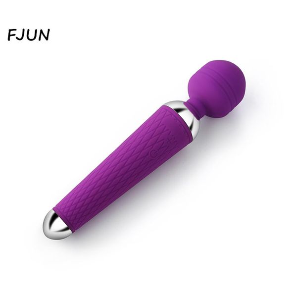 Brinquedos sexuais para mulher clit vibrador brinquedos sexuais usb recarregável av varinha mágica vibradores massageador vibrador vibrador para adulto sex shop y1908300808