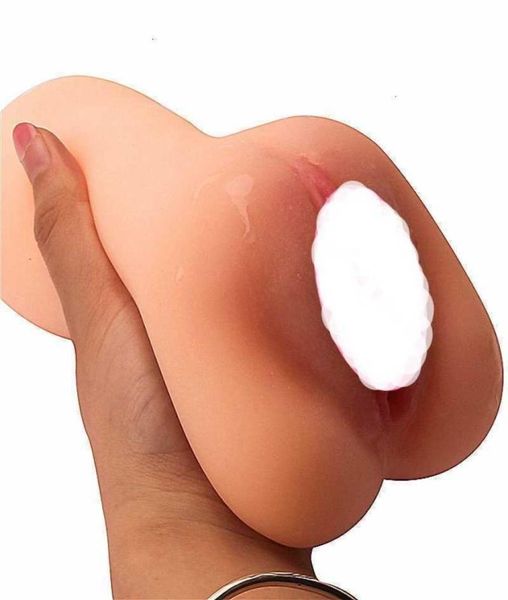 Giocattolo del sesso Massaggiatore Donne y Gomma Masturbazione maschile Tazza della vagina Uomo Masturbatore Figa artificiale Culo Giocattolo6152015