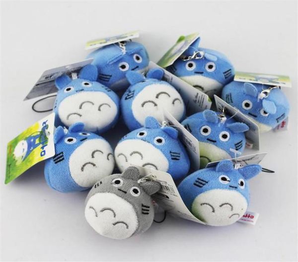 10 adet çok komşum totoro peluş kolye telefon kayış yumuşak bebekler çocuklar için hediye 214f1164049