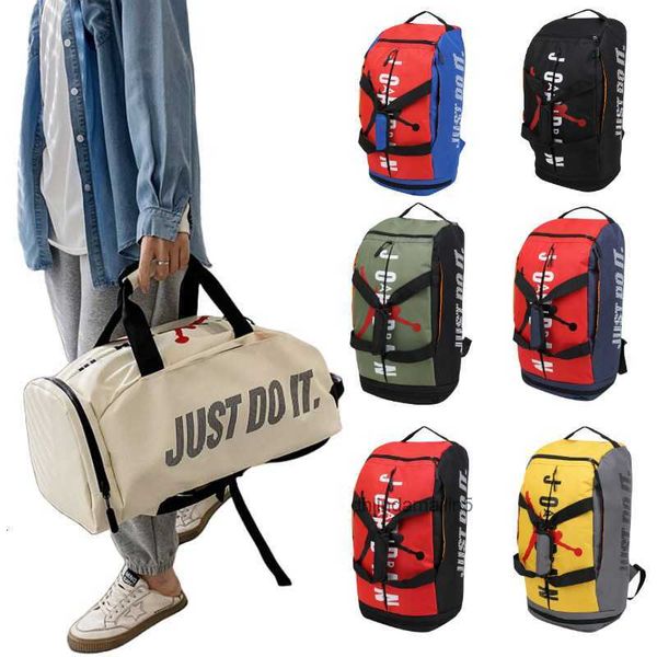 Outdoor-Taschen, große Kapazität, Turnbeutel mit Schuhfach, Reiserucksack für Männer und Frauen, Sport-Fitness-Handtasche, verstellbarer Schultergurt, 230822 PZKB