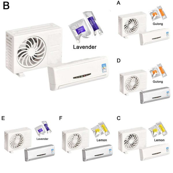 Nuovo 1 Pz Montato Modello di Aria Condizionata Profumo Rimozione Solare Presa Odore Interno Durevole Auto Fragranza High-End G7y9