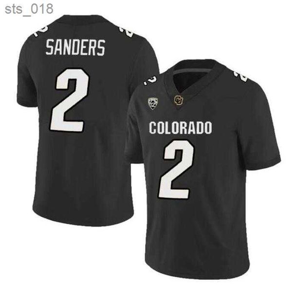 Maglie da calcio NCAA College Colorado Buffaloes Shedeur Sanders Syveon Wilkerson Dylan Edwards Travis Hunter Anthony Hankerson XavierH2435