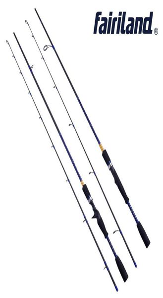 66 7ft 19821m Spinning Casting Angelrute L UL Power Baitcasting Angelrute High Carbon Fiber 2 SEC Köderrute8682569