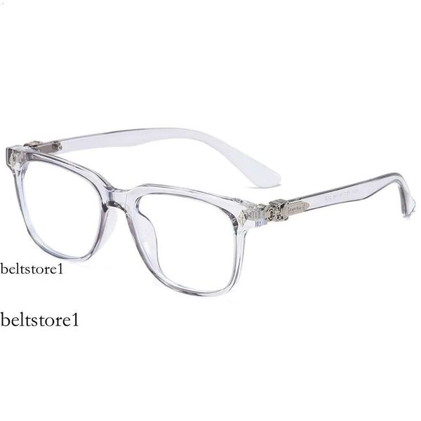 occhiali da sole cromati Designer Ch Cross Occhiali da sole Occhiali da sole Frame Chromes Occhiali da sole di marca per uomo Donna Trendy Round Face Tr90 Eye Male Prote