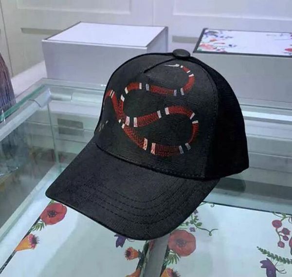 Designer Männer Baseball Cap Frau Luxus Marke Tiger Kopf Biene Schlange bestickt Knochen Hüte Sunbonnet Hut Sport Cap Mesh Trucker Caps Sonnenhut hohe Qualität