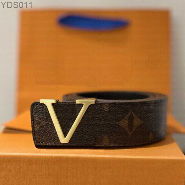 Cinture Cintura grande fibbia in vera pelle designer uomo donna alta qualità uomo Cinture moda Larghezza 38mm fashionbelt006 240305