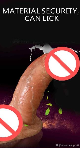 Realistico Diametro 45 cm Dildo Eccellente artigianato Giocattoli per adulti per la femmina Odore Fragranza Nessun olio Vero tocco di pelle Giocattoli del sesso5465416