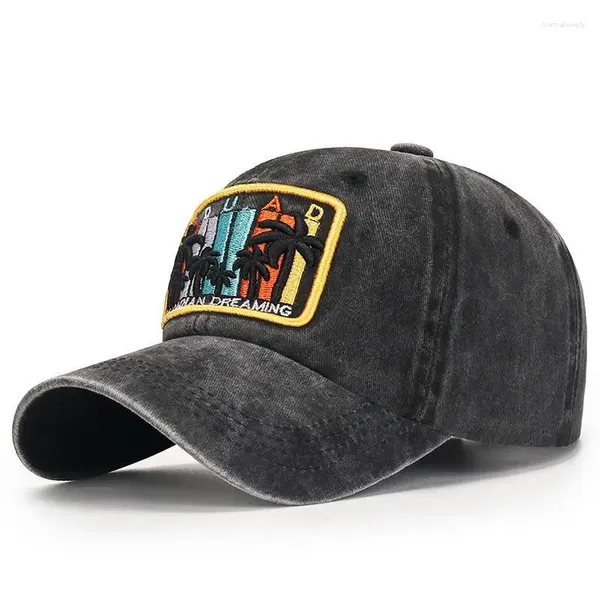 Top kapakları yıkanmış pamuk beyzbol şapkaları kadınlar için erkekler snapback güneşlik kamyoncu erkek casquette vintage iyi kaliteli gorras