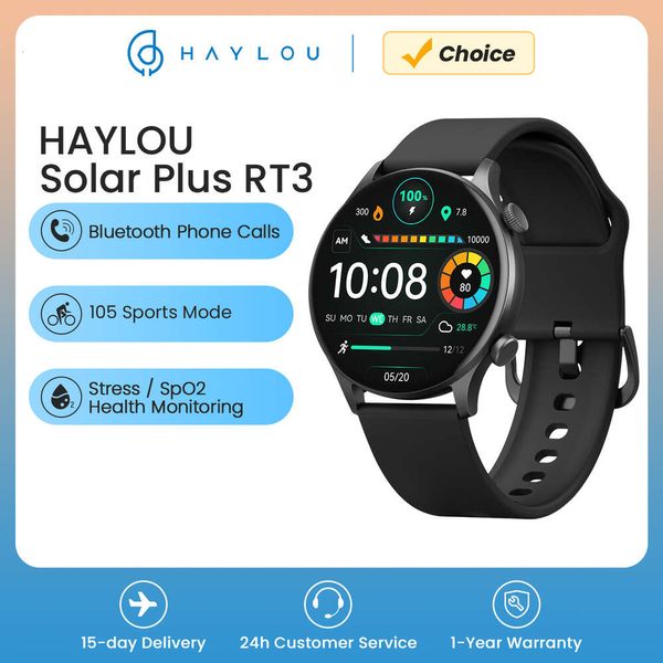 HAYLOU Solar Plus RT3 Смарт Bluetooth Телефонный звонок 1,43 