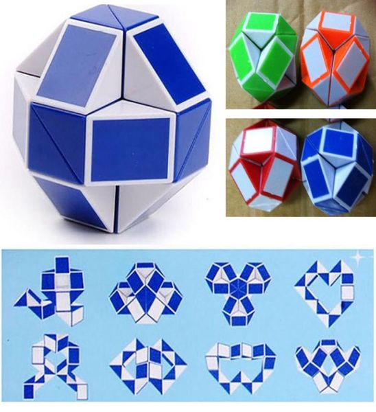 Mini-Zauberspielzeug in Schlangenform, 3D-Würfel-Puzzle, Puzzle-Spielzeug, Geschenk, Zufalls-Intelligenzspielzeug, Supertop-Geschenke, Dhl zjt039210031