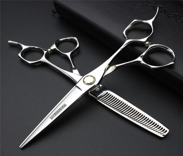 Forbici Chunker in pollici Set per parrucchiere professionale di precisione Tagli di capelli con taglio diradamento importati dal Giappone Barber3206564