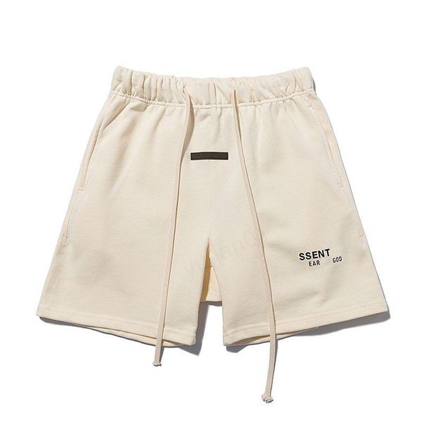 Designer ESS Clothes Shorts Shorts Essientialssshorts Casual Summer Shorts Shorts Luxuy Tears God Season Fog Double Line Shorts 632