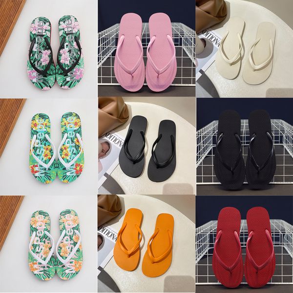 Gai designer chinelos sandálias moda ao ar livre sapatos de plataforma clássico beliscado sapatos de praia alfabeto impressão flip flops verão plana sapatos casuais GAI-33