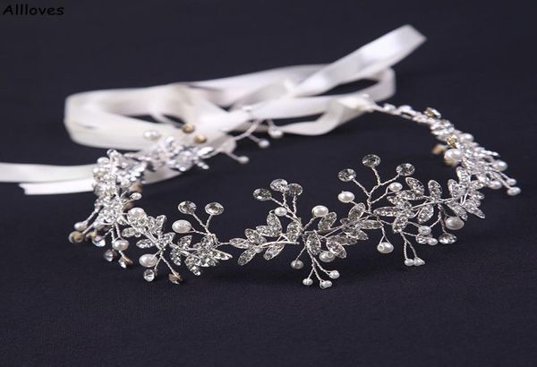 Brilhante lantejoulas headpieces de noiva para festas de casamento prata strass faixa de cabelo feminino faixa de cabelo accessor2443110