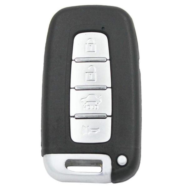 4 botões carro inteligente remoto chave escudo fob 433mhz para hyundai ix35 i30 com chip id46 com lâmina em branco35292147979947