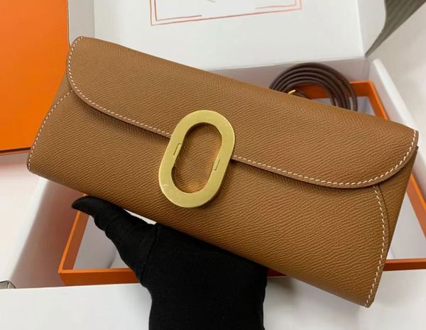 12A Specchio di qualità Top Designer Pochette Borsa a tracolla a tracolla Naso di maiale Colore solido di lusso Moda classica Casual selvaggio con confezione regalo originale