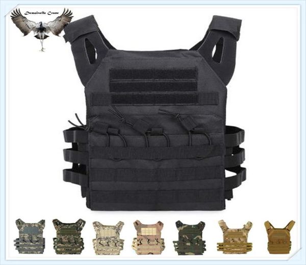 Men039s coletes gsky tático corpo tático JPC Molle Plate Transtring Vest Outdoor CS Game Paintball Military Equipment8984897