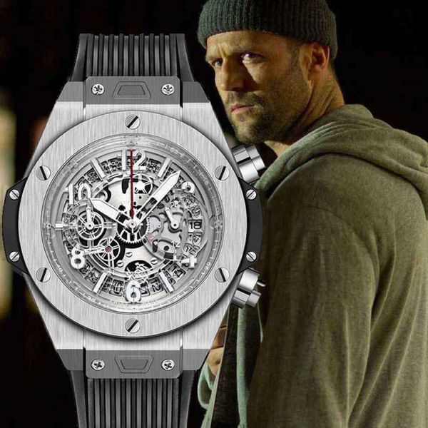 KIMSDUN Jason Statham con lo stesso orologio da uomo resistente moda di alta qualità quadrante grande luminoso impermeabile 2107281808