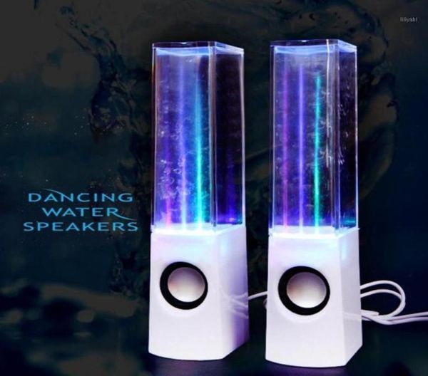 Alto-falante criativo para dança na água, fonte de música, luzes coloridas, jato de água, laptops, alto-falantes para celular3717596