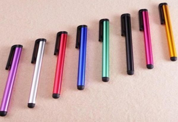 Caneta stylus capacitiva universal inteira, 2000 unidades, para telefone, caneta touch para celular, tablet, cores diferentes 4863678