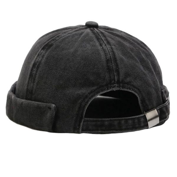 Beanie Skull Caps Vintage Street Dance Hip Hop Hut verstellbare randlose Melone Beanie Cap für Unisex345t