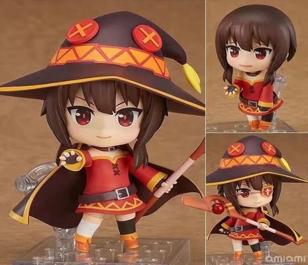 10cm konosuba god039s bênção neste mundo maravilhoso megumin 725 figura de ação pvc coleção modelo brinquedos para presente de natal4604286