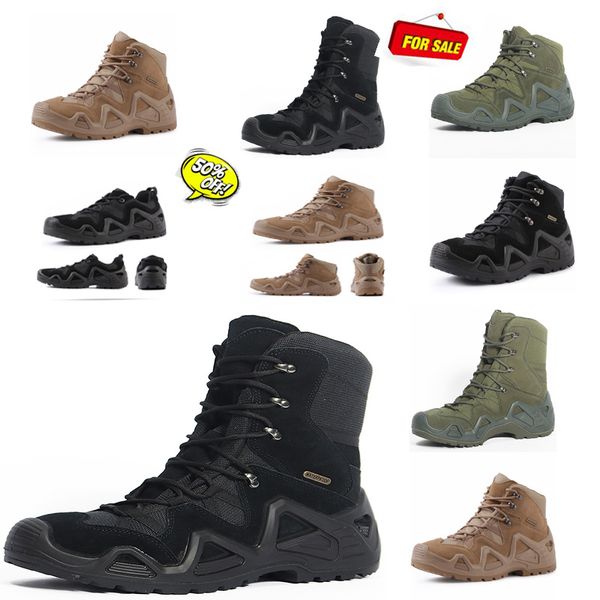 Botas novas botas mzen do exército tático militar botas de combate ao ar livre botas de caminhada inverno botas de deserto botas de motocicleta zapatos hombre gai