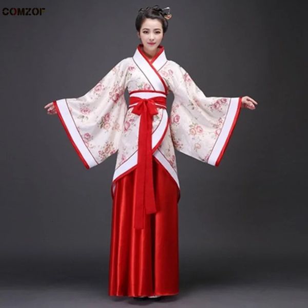 Chegada feminina hanfu vestido tradicional hanbok chinês tang dinastia desempenho cosplay traje roupas vestidos chinos 240220