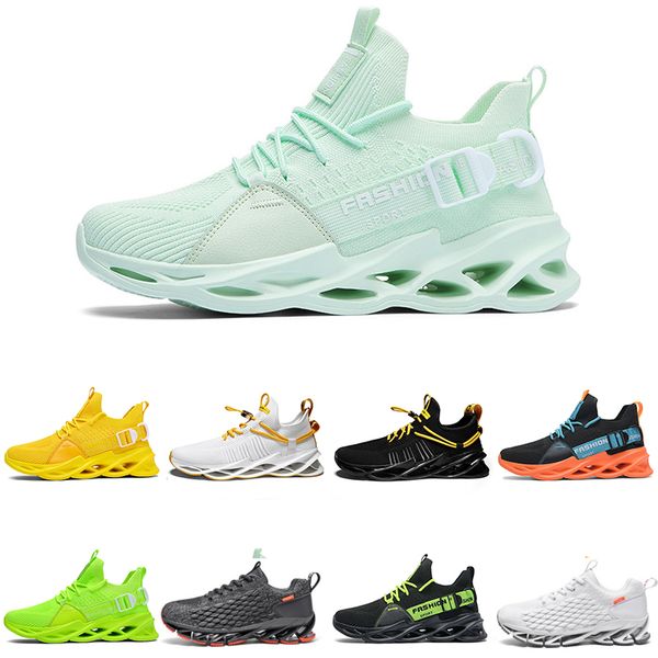 Classic Running Shoes Homens Mulheres Limão Verde Pêssego GAI Mulheres Mens Treinadores Moda Esportes Ao Ar Livre Sapatilhas Tamanho 36-47