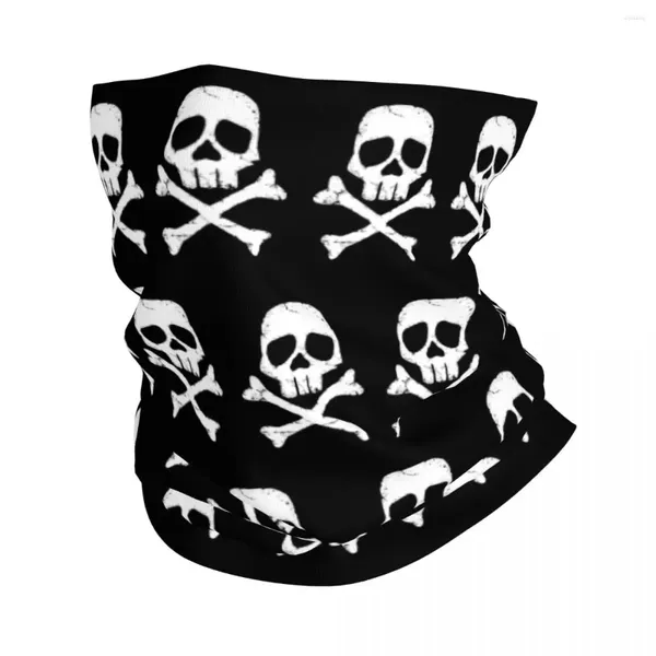 Bandane Capitan Harlock Jolly Roger Bandana Scaldacollo invernale Uomo Sciarpa avvolgente antivento per lo sci Spazio Pirata Ghetta Fascia per capelli