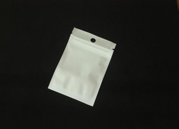610 7512 1018 1624 cm Klare weiße Perle Kunststoff Poly OPP-Pakete Verpackung Zip-Lock Einzelhandelsverpackung Schmuckbeutel Für iPhone SA8438650