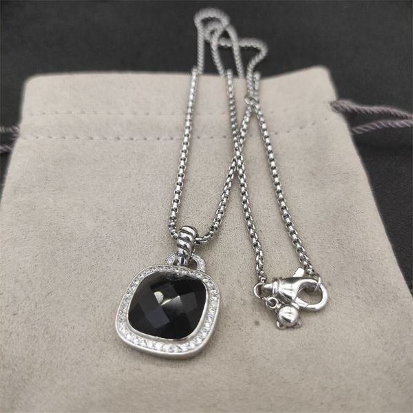 Collana a cuore di alta qualità collana di design per donna catene da uomo con ciondolo a forma di cuore collane di gioielli a due piani personalità zl124 E4