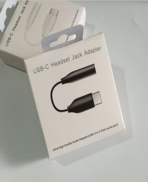 Adaptador de cabo de fone de ouvido tipo C USB-C macho para 3,5 mm AUX o fêmea Jack para Samsung note 10 20 plus1850594