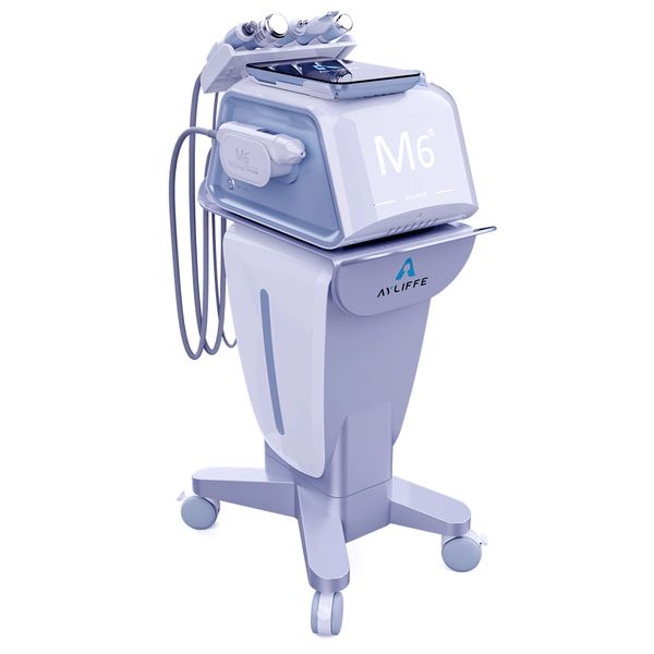 M6 pro equipamento de beleza 6 em 1 multifuncional instrumento de cuidados faciais beleza pequena bolha gerenciamento de pele limpeza máquina hidrofacial instrumento de limpeza