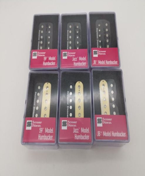 Seymour Duncan Alnico Captadores Rodded Humbucker JAZZ E SH4 JB Modelo 4C Guitarra em estoque3388781