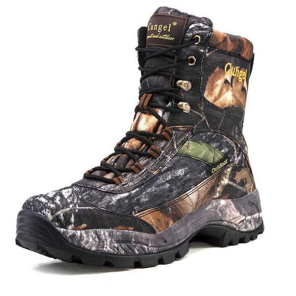 Scarpe da esterno Sandali Uomo Stivali tattici Stivali militari Camouflage Uomo Desert Impermeabile Scarpe antinfortunistiche da lavoro Scarpe da arrampicata Scarpe da trekking Stivali da uomo YQ240301