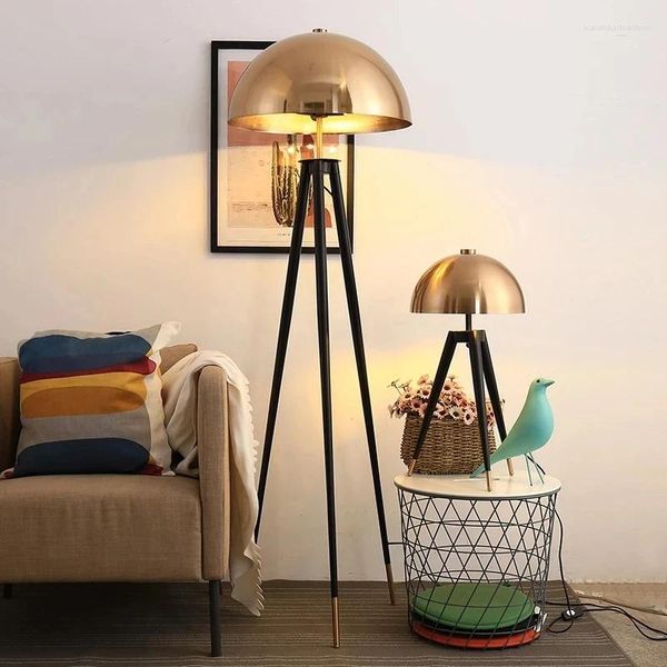 Zemin lambaları Modern Led Coyote Lamba Tripod Mantar Oturma Odası Köşe Yatak Odası Ev Dekoru İç Mekan Tasarımcı Işık