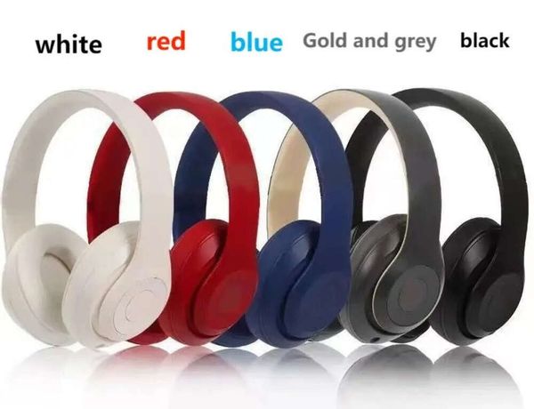 Fones de ouvido 3 fones de ouvido sem fio Fones de ouvido sem fio Bluetooth com cancelamento de ruído fone de ouvido esportivo Head Wireless Mic Headset Dobrável Estéreo mmm