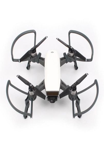 Protetores de hélice kit de proteção para trens de pouso dobráveis para dji spark câmera drone acessórios 9227495