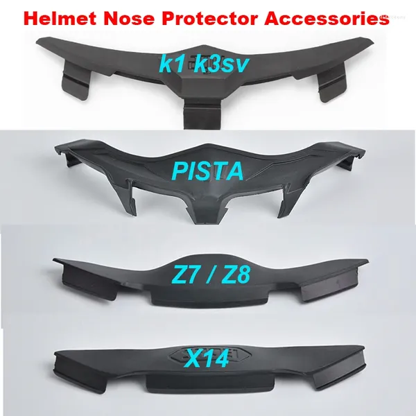 Caschi moto Casco Protezione del Naso Misura Per AGV K1 K3 SV SHOEI Z7X14 KYT ARAI Cascos Moto Viseira Capacete PISTA Parti di Base